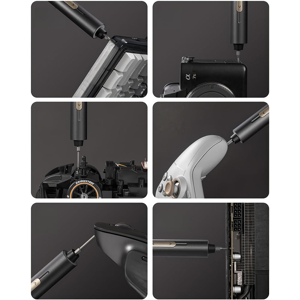E2 Mini Electric Screwdriver 50 Bit Precision Repair Kit