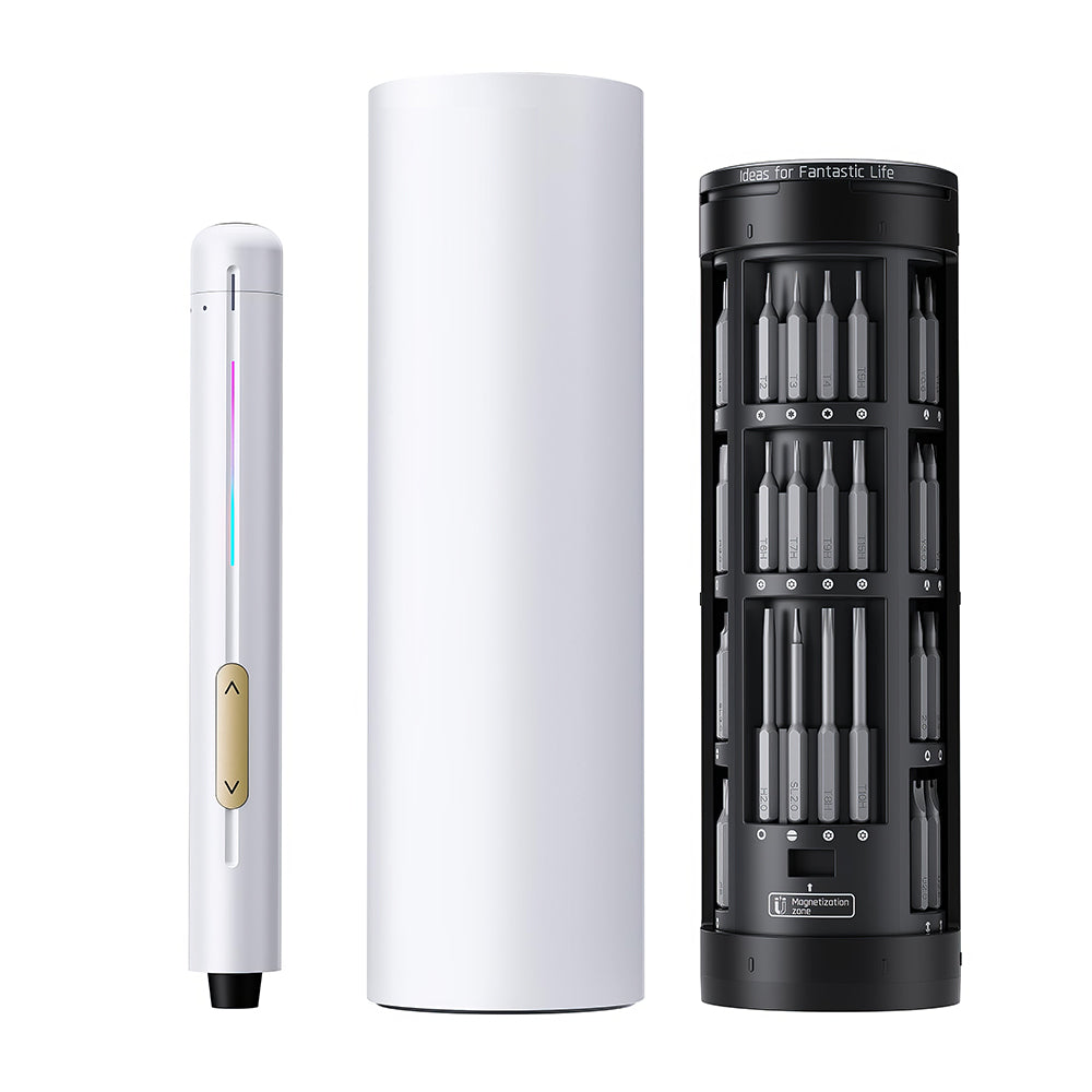 E2 Mini Electric Screwdriver 50 Bit Precision Repair Kit